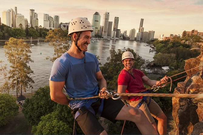 Abseiling the Kangaroo Point Cliffs in Brisbane