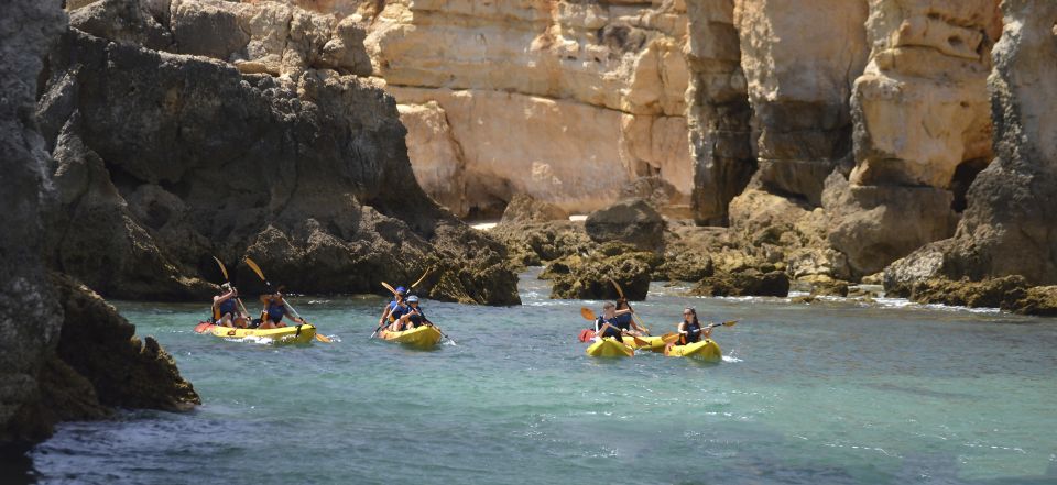 Albufeira: Algarve Kayak and Coastline Tour