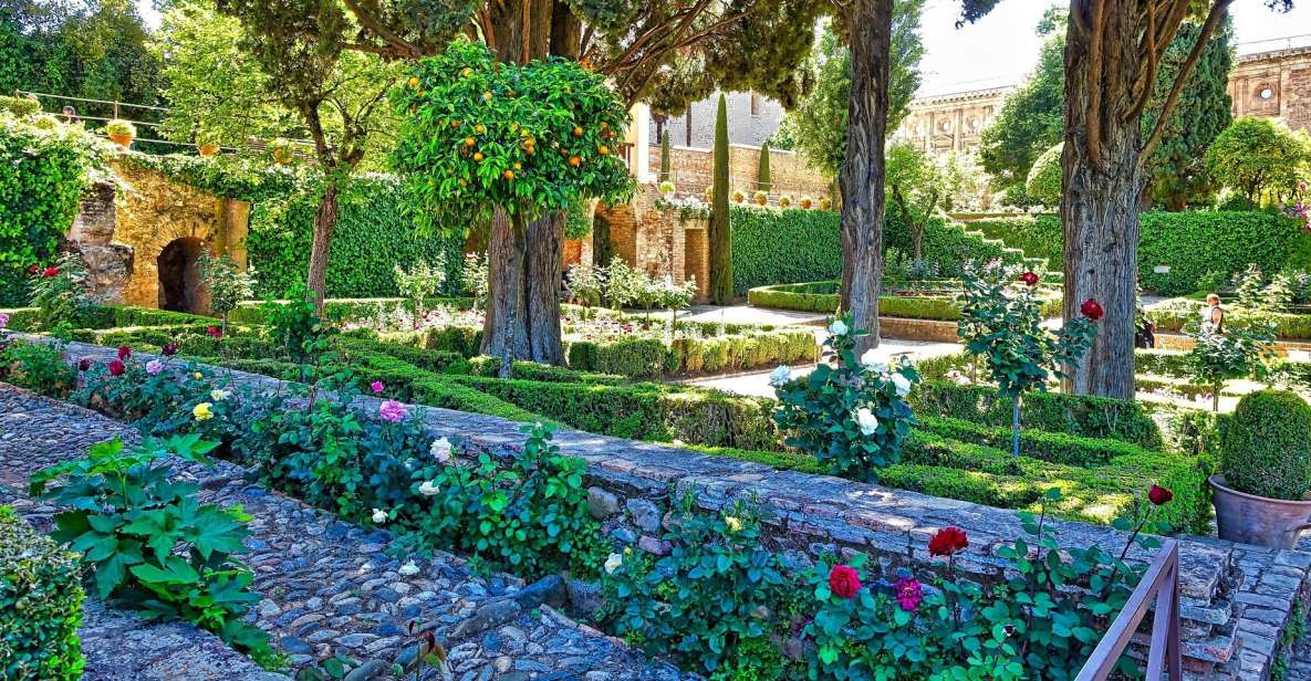 Alhambras Gardens: Generalife, Partal, Alcazaba, & Carlos V