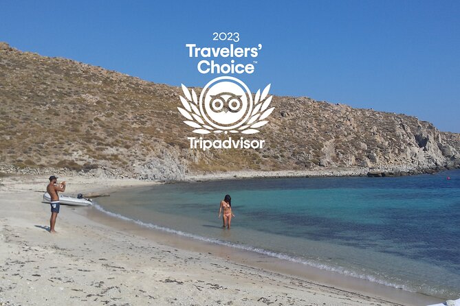 All Included Mykonos South Beaches, Rhenia and Delos Islands (Free Transfers)