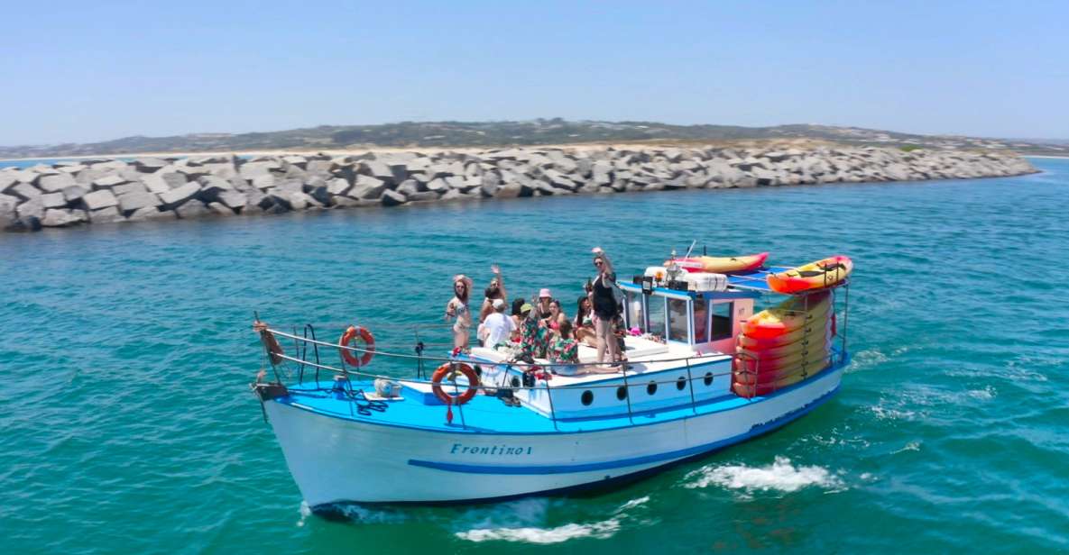 Alvor: Coastline Boat and Kayak Tour