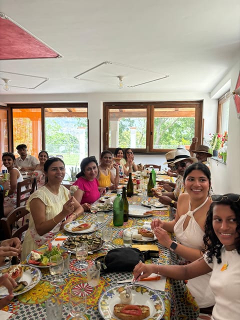 Amalfi: Cooking Class With Pasta, Mozzarella, and Tiramisù