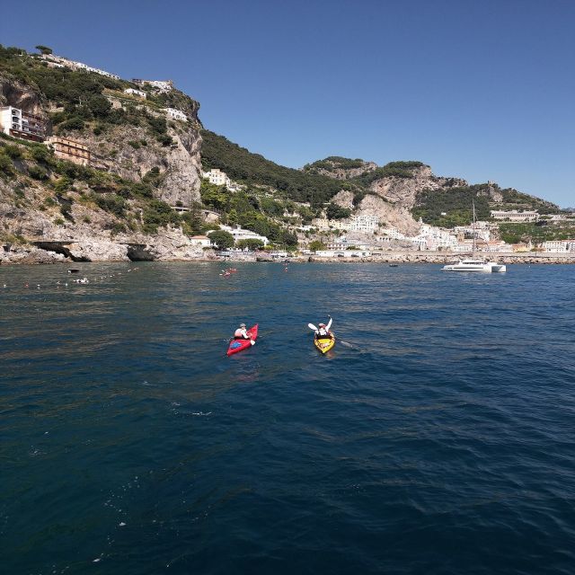 Amalfi: Sea Caves and Beaches Kayaking Tour With Snorkeling - Tour Overview and Pricing