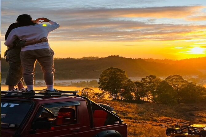 Amazing Mount Batur Jeep Sunrise and Black Lava