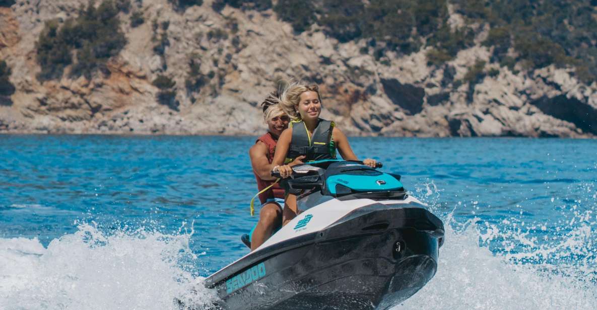 Andratx: Cala En Basset Beach and Caves Jet Ski Tour