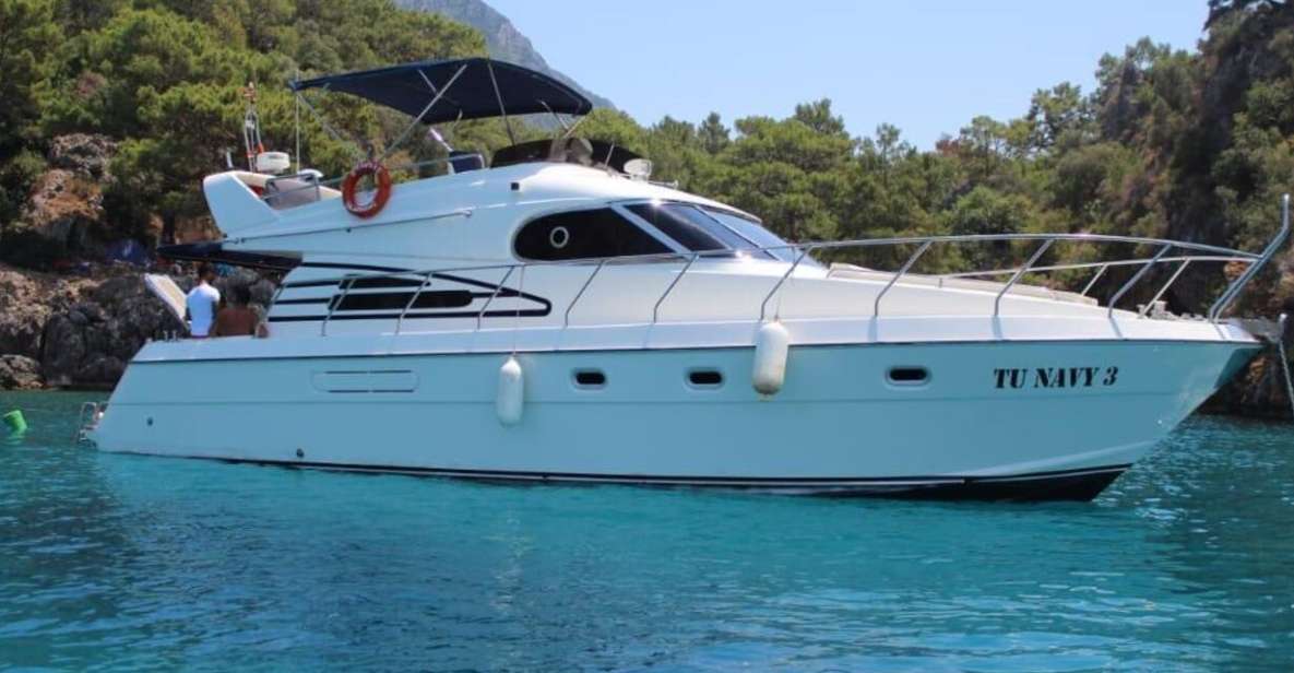 Antalya: Private Yacht Tour With 3 Swim Stops and a Meal