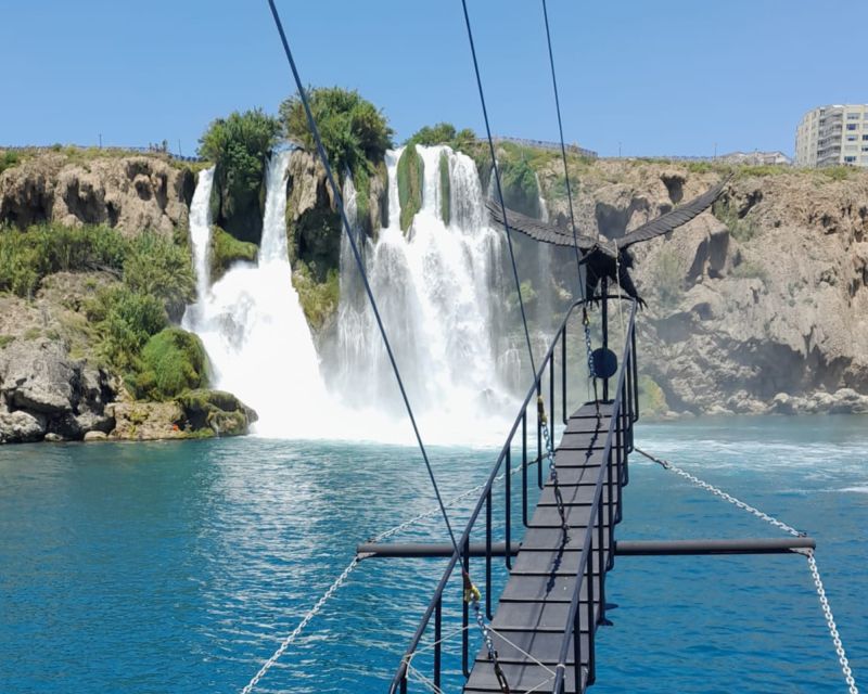 Antalya: Relax Boat Trip With Lunch to the Duden Waterfall