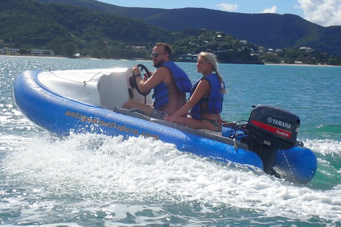 Antigua Reef Riders Self-Drive Boat and Snorkeling Tour
