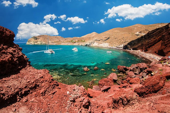 Archaeological Bus Tour to Akrotiri Excavations & Red Beach - Itinerary Highlights