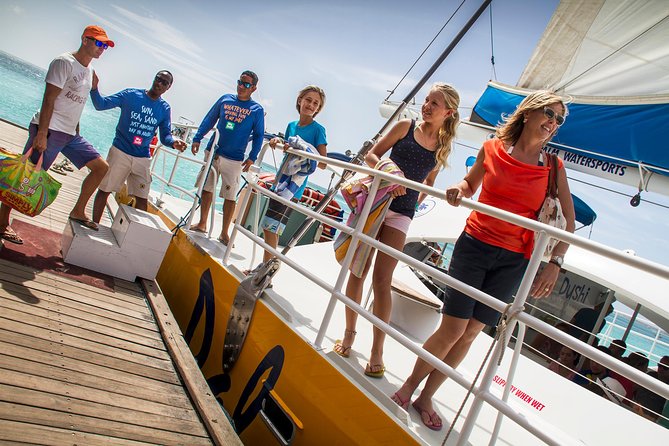 Aruba Morning Snorkel Sail Aboard Palm Pleasure Catamaran - Meeting Point for Embarkation