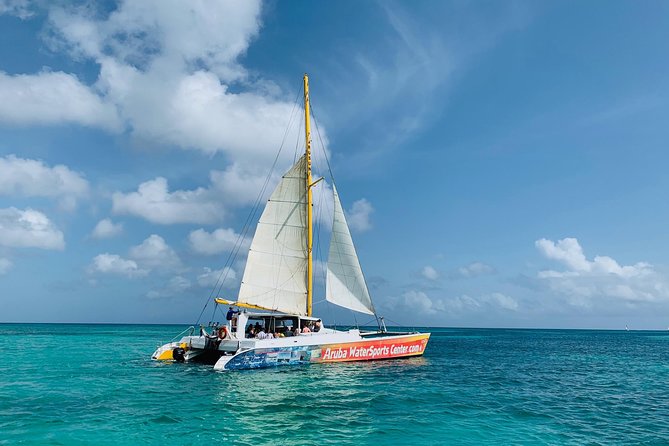 Arusun Catamaran Sail With Snorkeling in Aruba