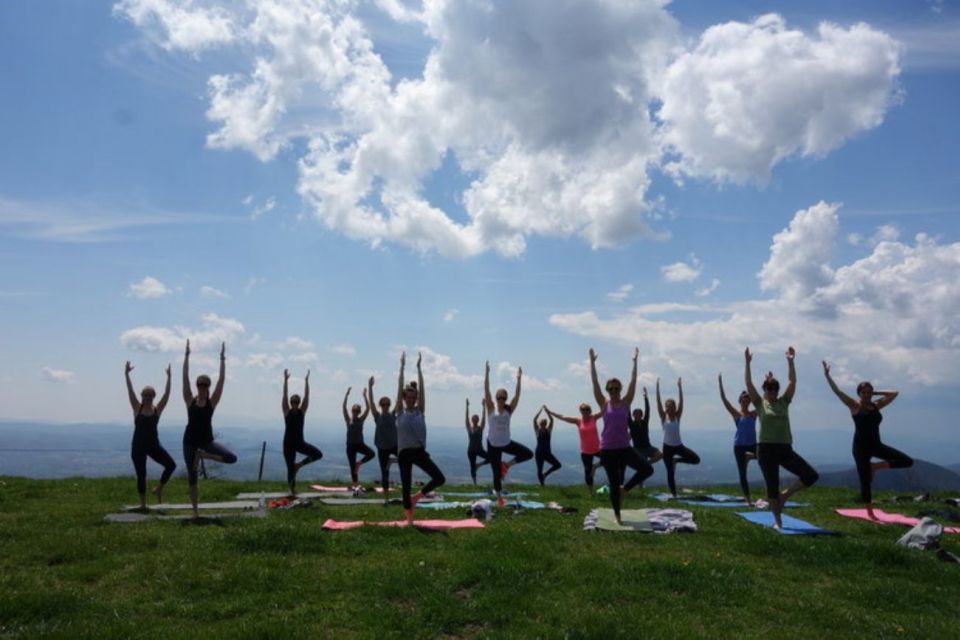 Asheville: Yoga on a Mountain Hike