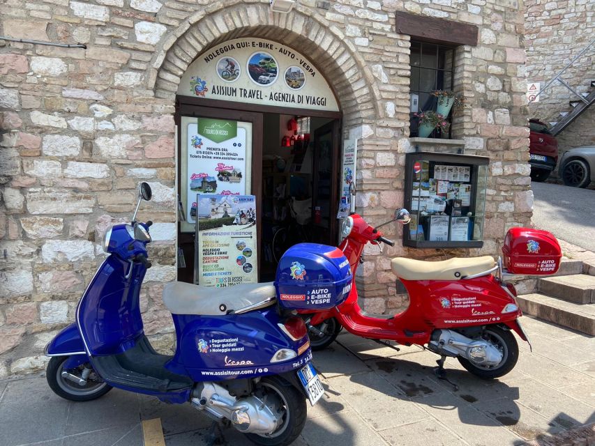 Assisi Rental Vespa 125CC – Full Day