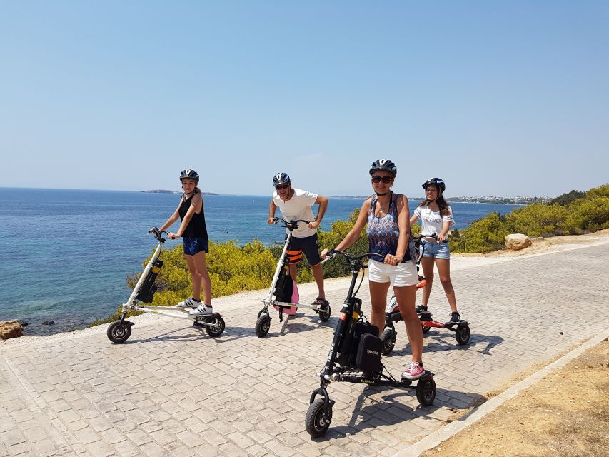 Athens Riviera Trikke Bike Tour & Vouliagmeni Lake