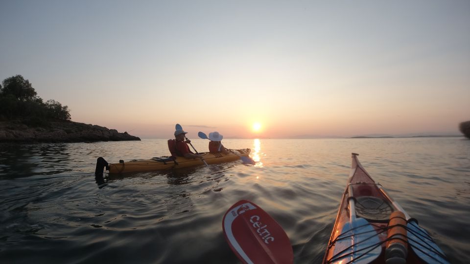 Athens: Sea Kayak Sunset Tour