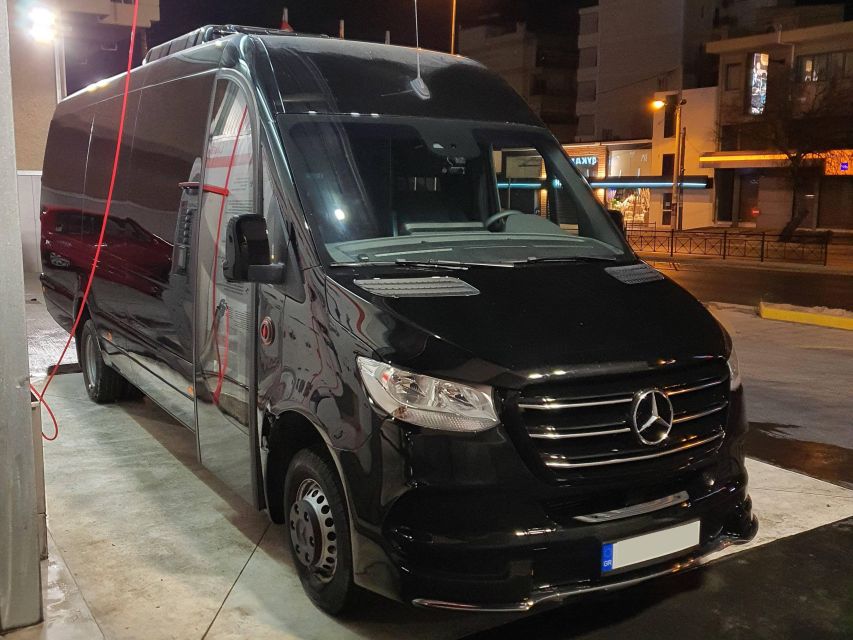 Athens to Costa Navarino Easy Van Transfer