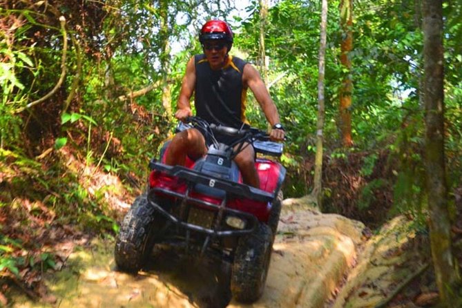 ATV Nature Off-Road Ride to Jungle Waterfall With Private Pickup