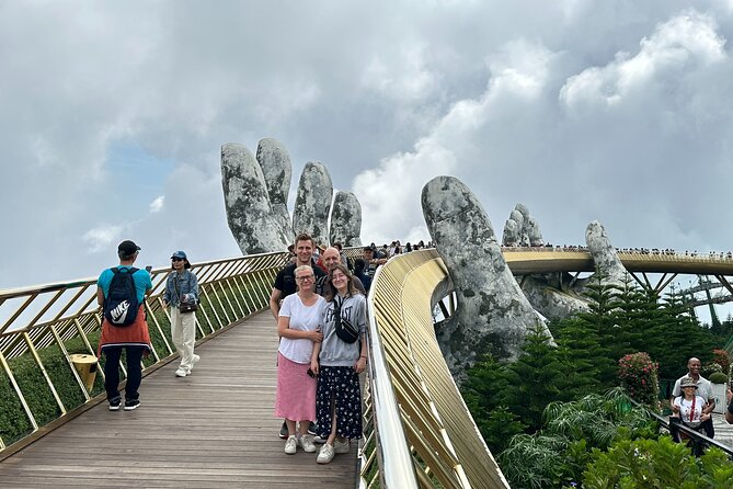 Ba Na Hills and Marble Mountains Privatetour With Streetfood Meal