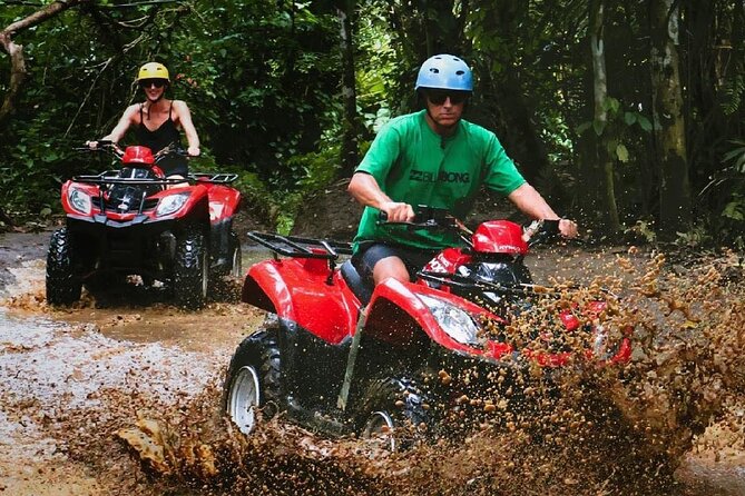 Bali ATV Ride Ubud Waterfall Jungle and Ricefield Track 2 Hour