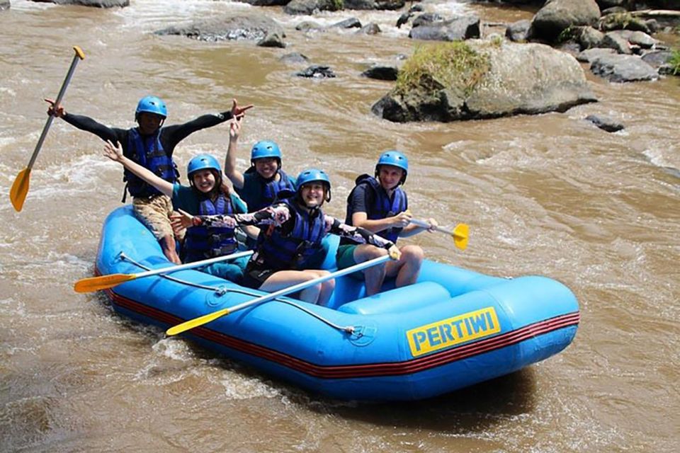 Bali: Best White Water Rafting With Lunch & Private Transfer