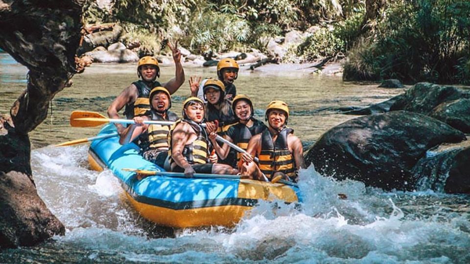 Bali: White Water Rafting Adventure & Tanah Lot Sunset Tour