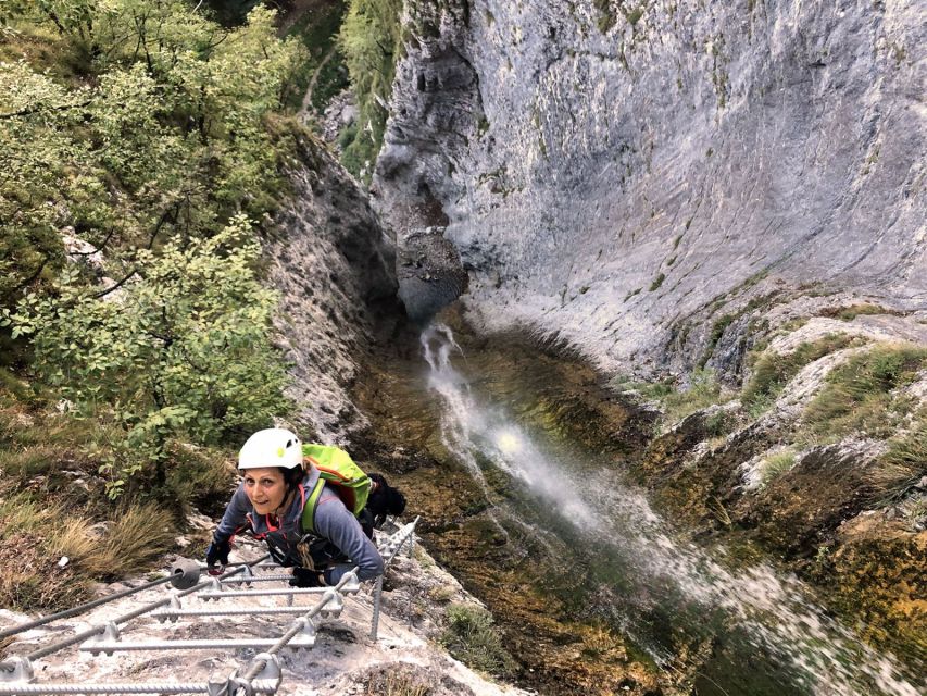 Ballino: Rio Ruzza via Ferrata Trip With Mountain Guide