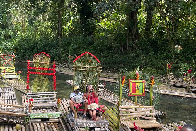 Bamboo Rafting on the Great River Transportation