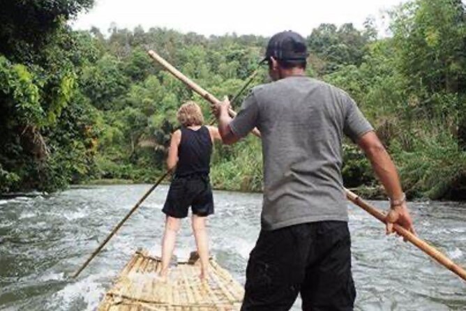 Bamboo River Rafting Limestone Foot Massage & Bottle of Rum Punch