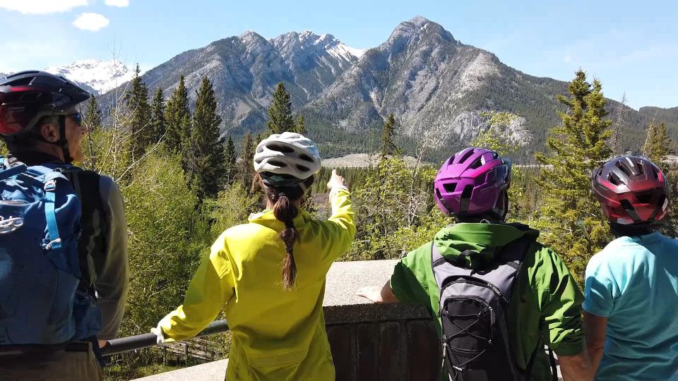 Banff: Bow River E-Bike Tour and Sundance Canyon Hike