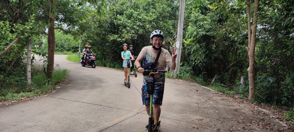 Bangkok: Bang Kachao E-Scooter Jungle Tour