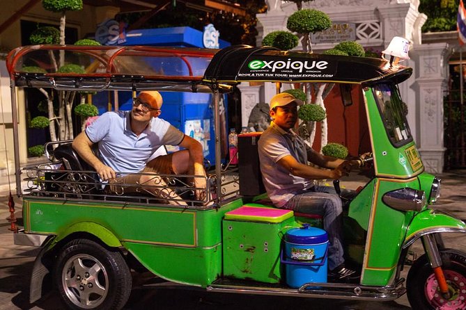 Bangkok by Night Tuk Tuk Tour: Markets, Temples & Food