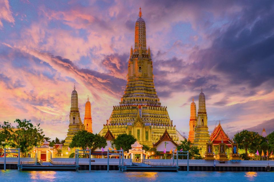 Bangkok: Canals Tour Wat Arun & Chao Phraya by Longtail Boat