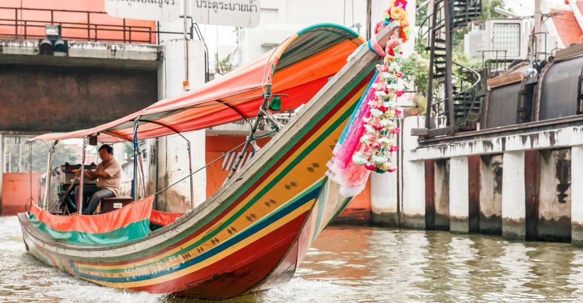 Bangkok: Customized Private Long-Tail Boat Hire With a Guide