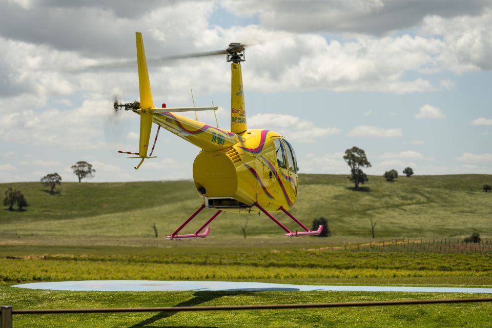 Barossa Valley: Private Helicopter Flight & Winery