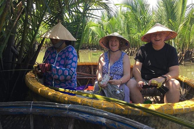 Basket Boat-Buffalo Ride-Farming-Pottery Making &Marble Mountains - Unique Basket Boat Experience