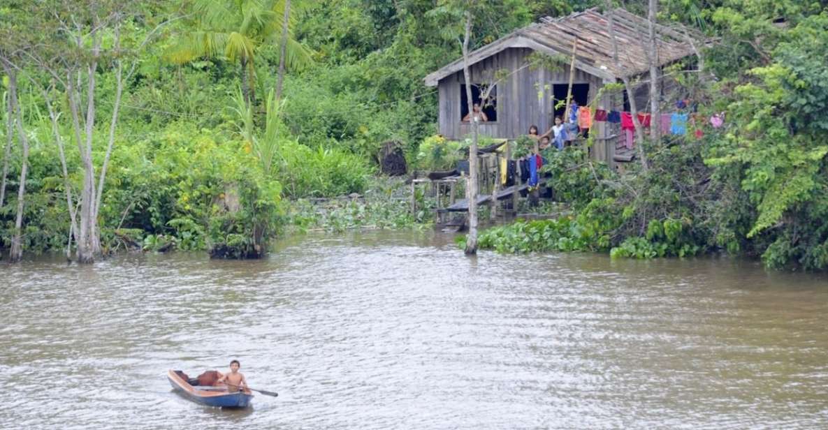 Belém: Half-Day Furos Boat Tour & Riverside Community Visit