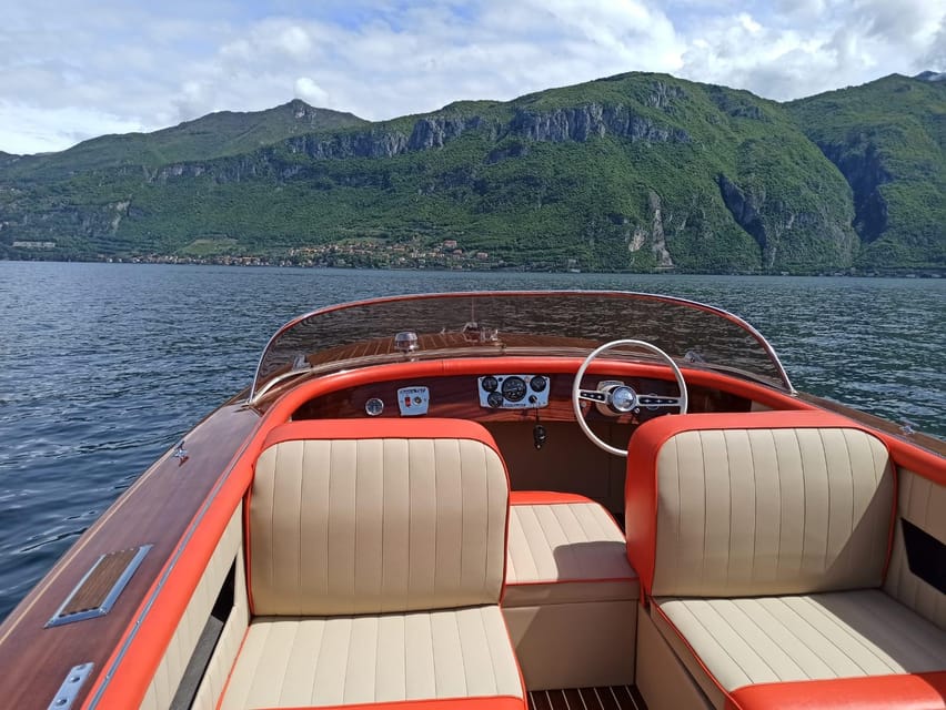 Bellagio/Menaggio: Private Trip on a Vintage Wooden Boat