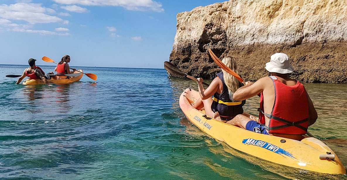 Benagil: Guided Kayaking Tour to the Beach in Benagil Cave