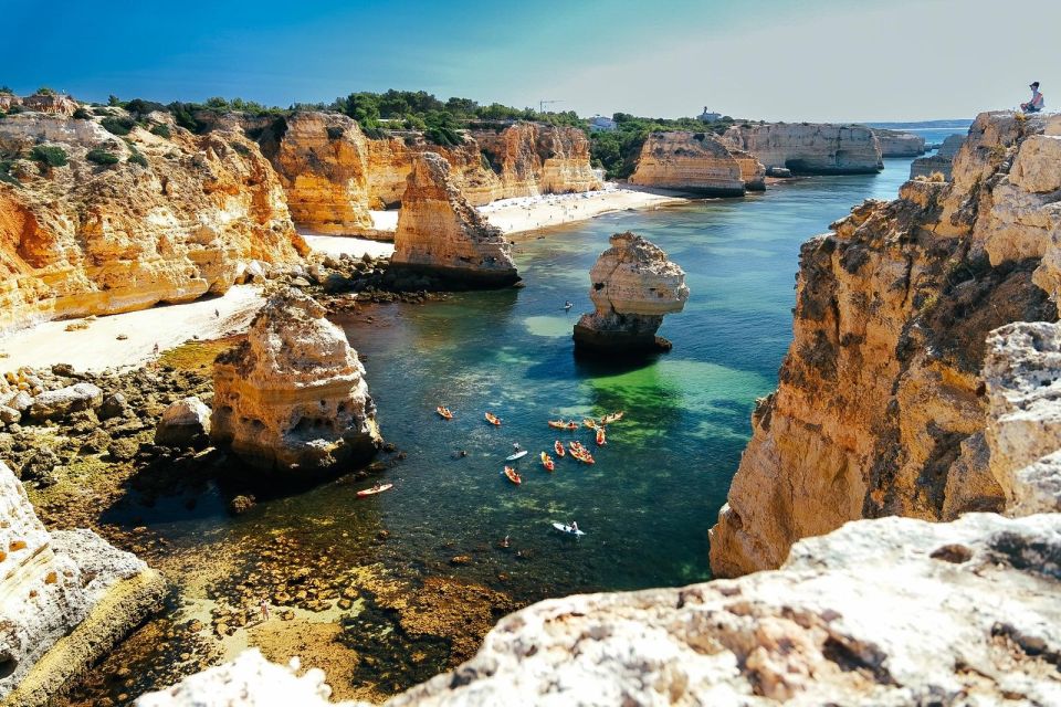 Benagil: Kayak Tour to Benagil Cave and Marinha Beach