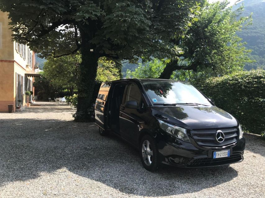 Bergamo Airport To/From Bellagio/Bellano/Varenna - Transfer Details