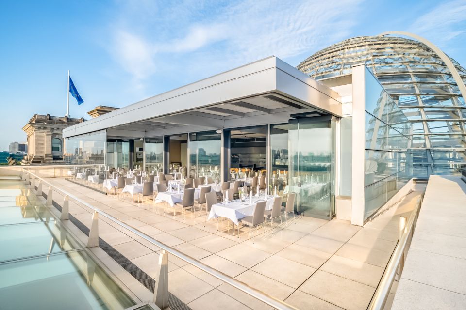 Berlin: Rooftop Aperitif at Käfer Restaurant Reichstag