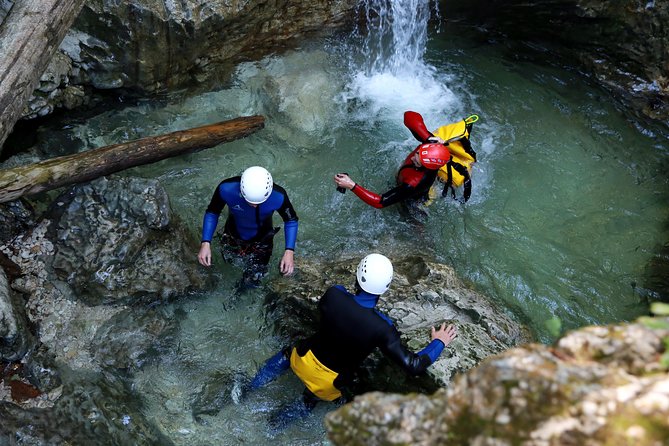 Bled and Bohinj Valley Canyoning With Hotel Pickup & Free Photos - Itinerary and Duration