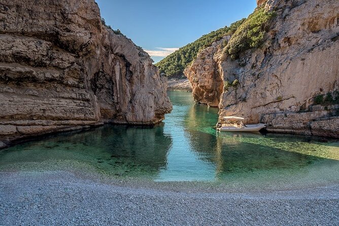 Blue and Green Cave Speedboat Trip From Hvar Town