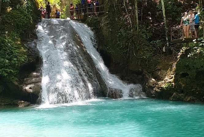 Blue Hole and Dunns River Falls Private Tour From Montego Bay