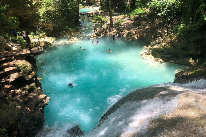 Blue Hole, Dunns River Falls + Lunch & Cocktails at Bamboo Beach