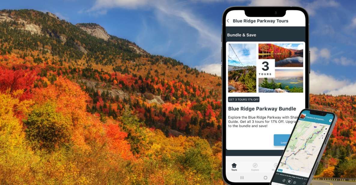 Blue Ridge Parkway Bundle: Self-Guided GPS Audio Tour