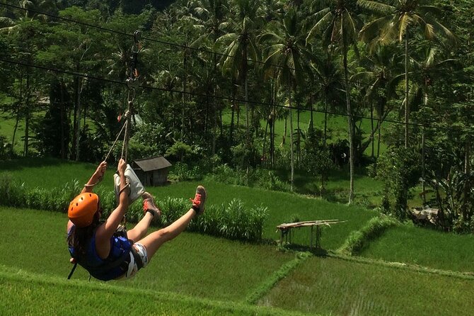 BMW Bali Rafting + Flying Fox at Telaga Waja River (LESS STAIRS)