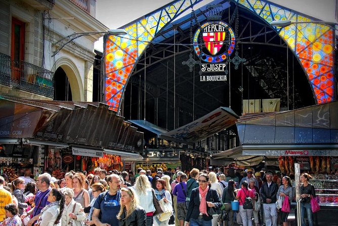 Boqueria & St Caterina Markets With Food & Tapas Small Group Tour