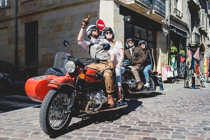 Bordeaux Sightseeing Private Sidecar Guided Tour