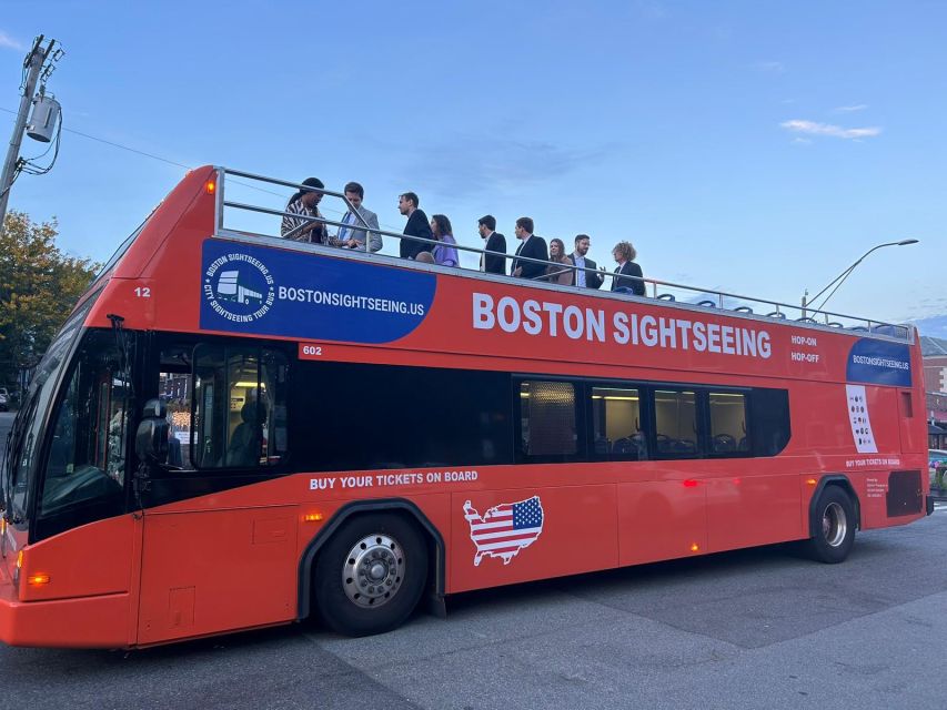 Boston Sightseeing: Single Ride Pass With Double-Decker Bus